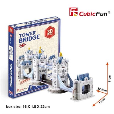 3D PUZZLE TOWER BRIDGE