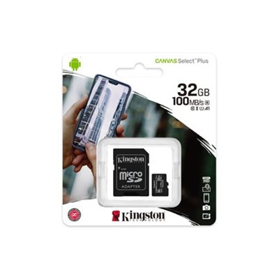 KINGSTON MEMORIJSKA KARTICA MICRO SD 32GB CANVAS PLUS + ADP