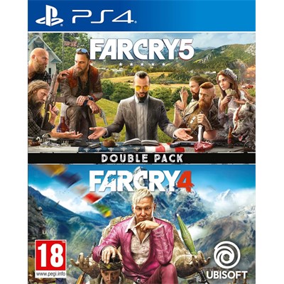 FAR CRY 4 + FAR CRY 5 DOUBLE PACK PS4